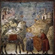 Giotto, St Francis Giving his Mantle to a Poor Man